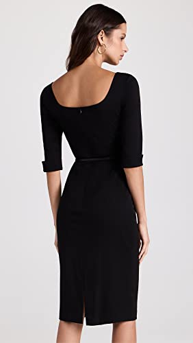 Black Halo Women's 3/4 Sleeve Jackie O Dress3