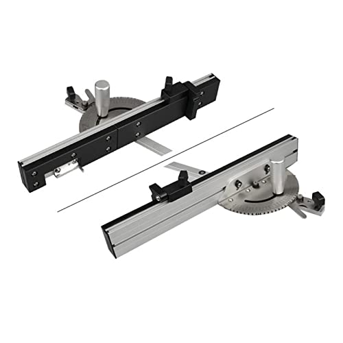 Jauge à onglets pour scie à table 450mm résolvant les écarts d'angles avec sa butée - 6