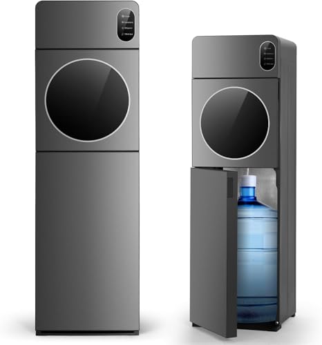 Consejos para Comprar Dispensador de Agua Con Frigobar - 5 favoritos. 42 Ykioea Dispensador de Agua Garrafón Oculto, Dispensador de Agua Fria y Caliente, Enfriador de Agua, 18.5L Teter, Bloqueo de Seguridad, Despachador de Agua para Hogar Oficina...