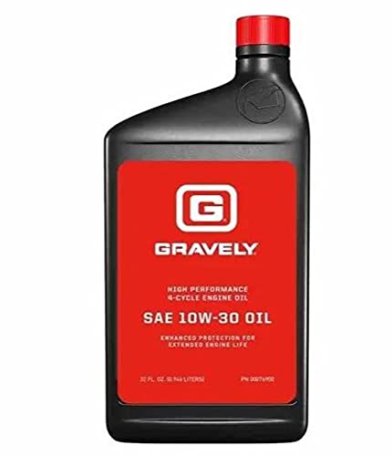 Gravely 10W30 Aceite para Motor 4T 1 Quart miniatura 1