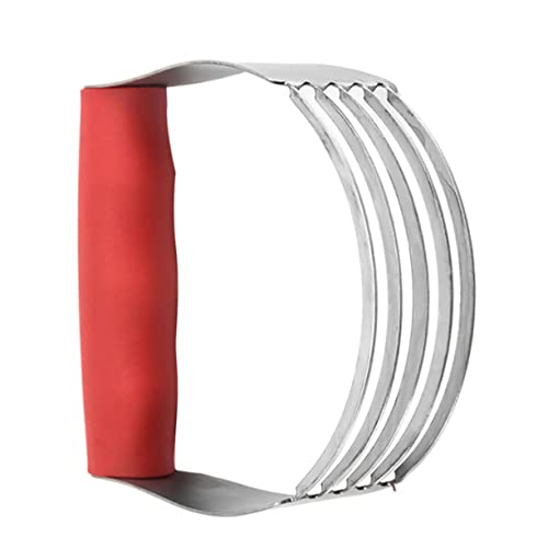 Ciieeo Manual Baking Flour Beater Stainless Steel Pastry Blender Tool Easy Stirrer for Home Kitchen