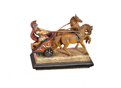 Souvenir Roma Italia PABEN Statua 3D Biga Centurione Romano Souvenir Roma Italia Arte e Storia