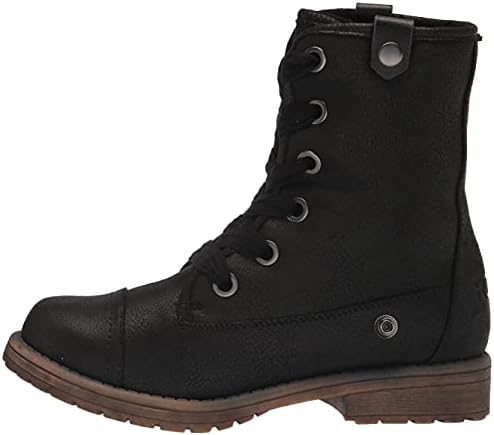 Roxy Girls RG Bruna Combat Boot Snow, Black 213, 2 Big Kid Review | Image 7