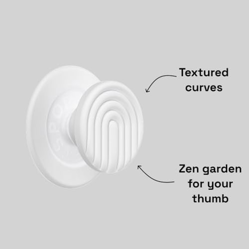 Image of PopSockets Phone Grip for MagSafe, Magnetic Holder, Phone Stand, Boho - Coconute Creme