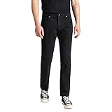 Lee Herren Straight FIT XM Black Jeans, 36W / 30L