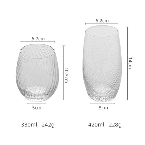 Vaso de whisky de cristal transparente de diseño moderno para hogar y bar 3