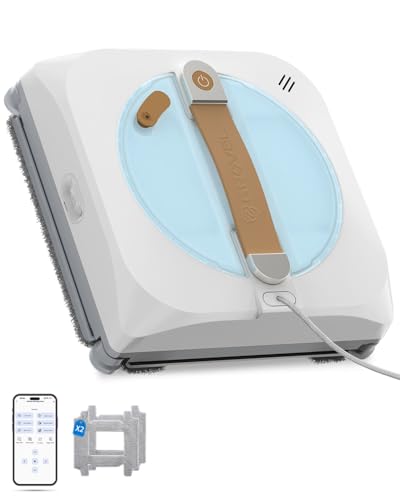 Smart Window Cleaning Robot with App & Edge Detection