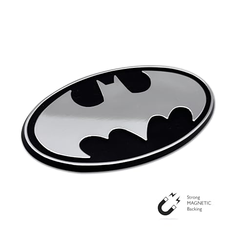 Imán Grande Batman DC Comics Negro y Cromo miniatura 5