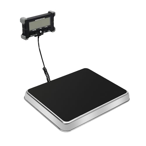 Báscula digital para envío hasta 440 lb con plataforma acero inoxidable miniatura 1