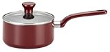 T-fal B0393064 Excite Fry Pan, Non-Stick, Cherry Red, 3-Qt. - Quantity 2