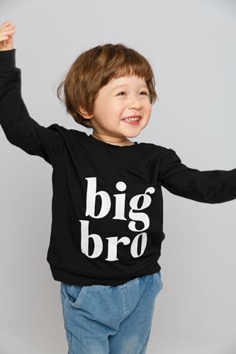 Big Brother Shirt New Baby Pregnancy Announcement Shirts Toddler Boys Promoted to Big Bro Tshirt3