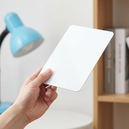 OHPHCALL 6pcs Whiteboard Drawing Boards for Classroom Use, Reusable Dry Erase Sheets with Matte Finish, Plastic Material, Space-Saving and Smooth Writing Surface for Students and Teachers - Image 7
