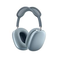 Apple AirPods Max Kabellose Kopfhörer, aktive Geräuschunterdrückung auf Pro Level, Transparenzmodus, personalisiertes 3D Audio, USB-C Ladecase, Blau – Ansicht 2
