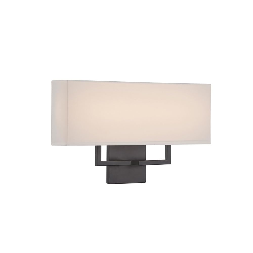 MESOVFCA 5W Minimalist LED Wall Lamp - Stylish Silver Fixture for Corridor, Bedroom, and Living Room(Black)