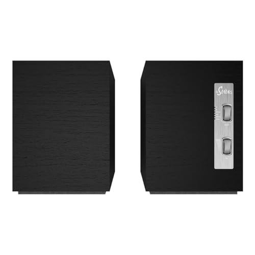 Image of Klipsch The Sevens Heritage Inspired (Pair) Powered Speakers - Black (Renewed)