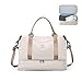 Bolsa de Viaje 40x20x25 para Ryanair, Bolsa de Deporte, Bolsa de Mano Equipaje,Bolsa de Gimnasio Impermeable,Bolsas de Fin de Semana para Mujer,Bolsa de Natación para Playa,F10-Marrón Beige Claro