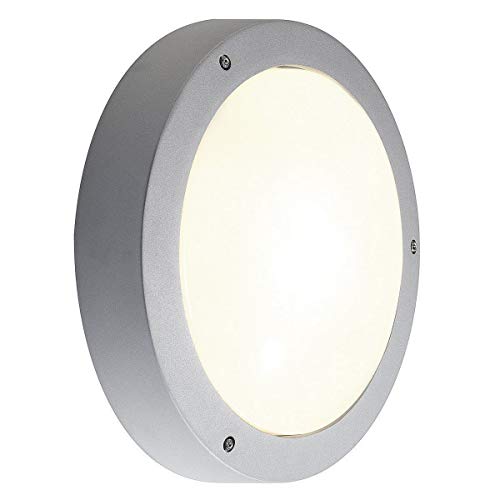 Applique murale étanche IP44 SLV Dragan en aluminium robuste 2 x 26 W