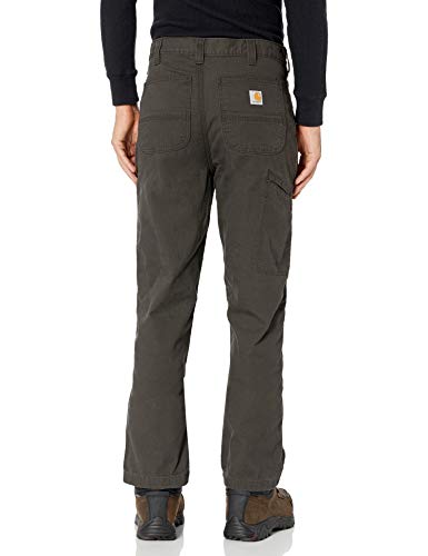 Carhartt Men's Relaxed Straight Rigby Lined Dungaree, Peat, W40 x L34 - image 2