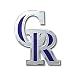 MLB Colorado Rockies Die Cut Color Automobile Emblem