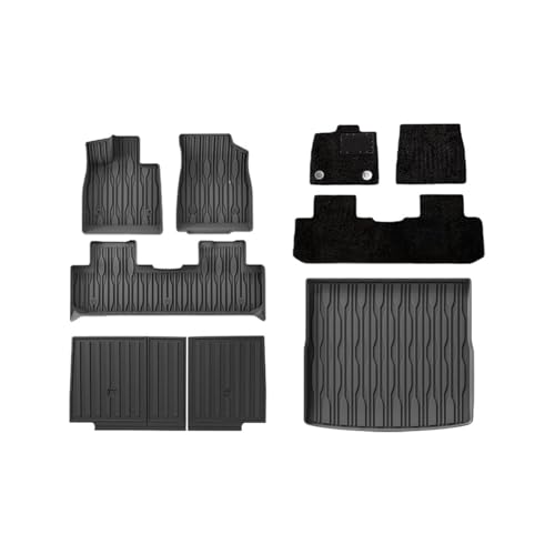 BYD Seal U/Song Plus Sealion 6 2021-2024 2025 TPE�t���A�}�b�g�ƃJ�[�S���C�i�[�ɑΉ��A�S�V��^�t���A���C�i�[�g�����N�}�b�g LHD & RHD(9PCS Blanket LHD)