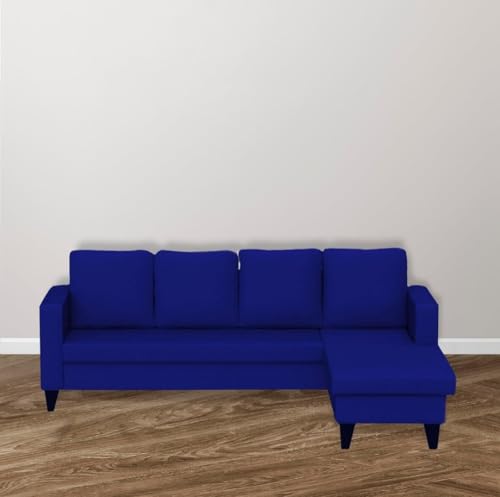 Image of The MM Furniture store Premium Fabric Sofa - Sapphire (5 Seater - RHS)