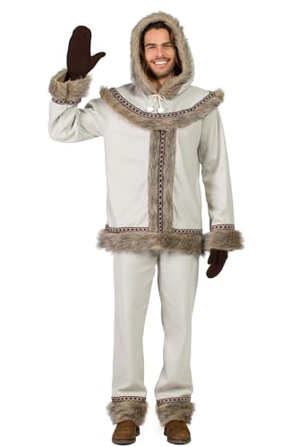 Disfraz de Esquimal Hombre Kimokawaii pour vos soirées montagnardes et carnaval