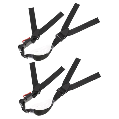 HOMSFOU Cinghie Per Mento Per Elmetti Di Sicurezza, 2 Pezzi Robusto, Adatte a Fabbriche e Lavori Di Costruzione