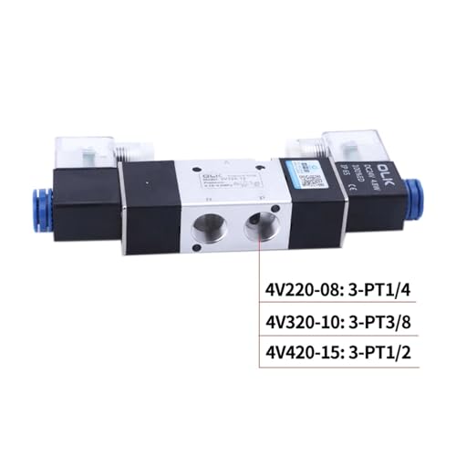 Vanne électromagnétique 3V420-15 haute performance 3/2 voies pour automatisme industriel - 5