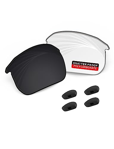 Image of PRO+ Polycarbonate Non-Polarized Replacement Lenses & Nose Pads for BOSE Tempo BMD0011 Sunglasses - Transparent Photochromic