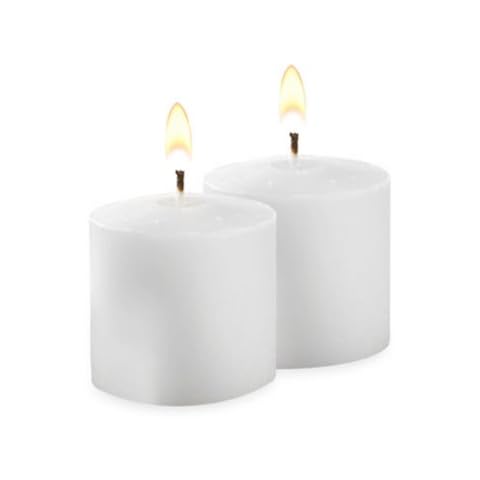 yummi Case of 288 Wholesale 10hr Unscented White Votive Candles Cover