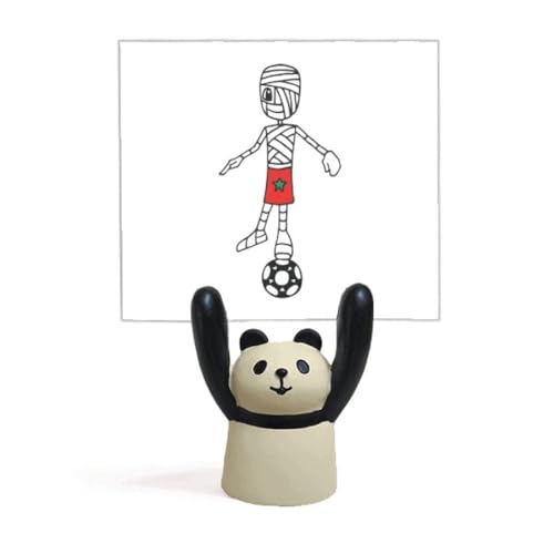 Porte-mémo football Maroc motif panda le cadeau parfait pour supporter