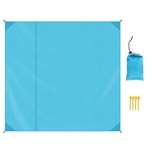ZipSeal Beach Blanket Waterproof Sandproof | Large Outdoor Picnic Blanket | Sand Free