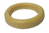 Plumb Pak K836-1 Standard Toilet Wax Gasket, for Use with 3 in Or 4 in Waste Lines, Honey Yellow