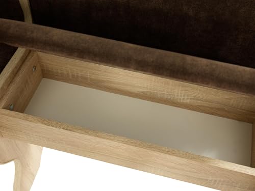 Mirjan24 Eckbankgruppe Thomas, Eckbank Gruppe besteht aus Kücheneckbank, Tisch, 2X Hocker, Esszimmer Sitzbank (Weiß + Alfa 13)