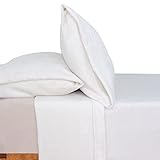 🟡 2 Fundas de Almohada de Color Beige de 50 x 80 cm.