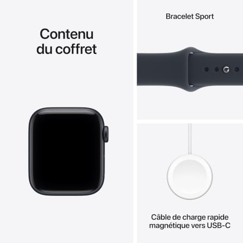 Apple Watch SE 3 GPS 40 mm Boîtier en aluminium avec Bracelet Sport / - vue 9