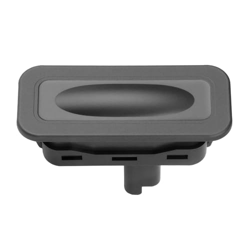 Bouton Coffre pour Renault Clio 3 Megane 2, 8200076256 Ouverture Coffre Interrupteur de Hayon Noir pour Clio MK3/MK4, Megane MK2/MK3, Laguna MK3, Kangoo MK2