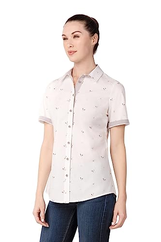 Chemise à bouton bas femme pour le service en salle et la restauration