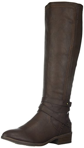 Fergalicious Women's Lennin Riding Boot, Brown, 9.5 M US
