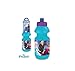 Produktbild Javoli Trinkflasche, kompatibel zu Disney Die Eiskönigin Frozen, Wasserflasche für Kinder Sportflasche | Geschenk | Trinken | Flasche für Kinder | Kitaflasche türkis/VIO