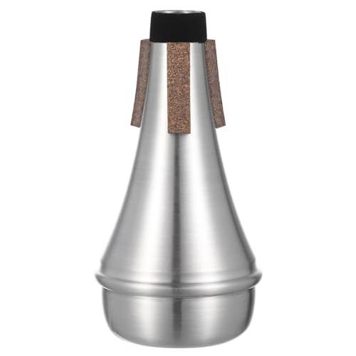 QIEIEI Trumpet Mute Silencers Portable Mute Dampener Aluminum Small Trumpet Dampeners for Musicians and Students