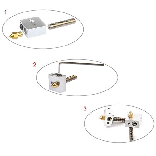 Boquillas y accesorios para impresora 3D MK8 - Fernando Cortés