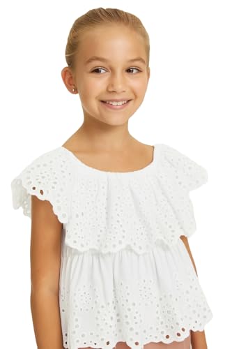 T-shirt en dentelle pour fille 10-16 ans Mayoral 6064