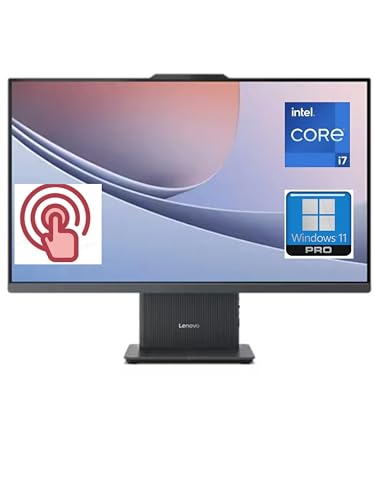 Image of Lenovo IdeaCentre AIO I Business All-in-One Desktop,27 inch FHD 100Hz Display, IPS Touchscreen, Intel Core i7-13620H, 64GB DDR5 RAM, 2TB SSD,Webcam, Wi-Fi 6, Keyboard & Mouse, Window 11 Pro,Grey