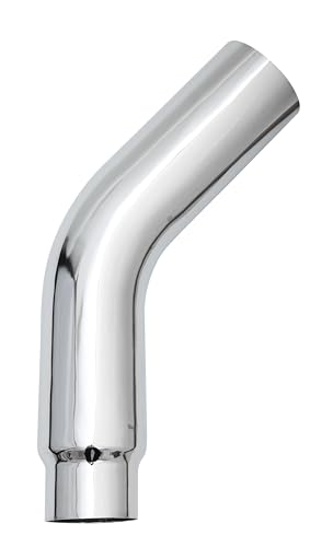 Chromed Exhaust Elbow,6" * 23", 5"ID, 45 Degree