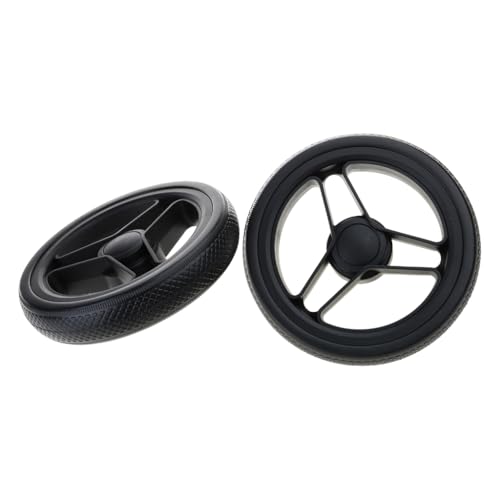 Miniatura 3 de Conjunto De Ruedas De Caucho Y Metal Para Capazo Y Cochecito - Reposabrazos Delantero De Repuesto Para Plusdearest