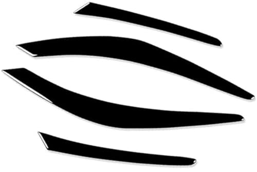 Garnitures sourcils phares pour CX5 2013-2017 en ABS noir | Paupières de phares avant