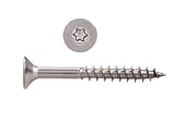 schrauben-direkt.com - Juego de 200 tornillos torx (acero, 4 x 40 mm)