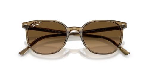 Image of Ray-Ban Sunglasses for Women & Men Elliott RB2197F Non Polarized Sunglasses | Ray-Ban Sunglasses for Men & Women - Low-Bridge, Unisex Designer Sunglasses - Crystal Standard or Polarized