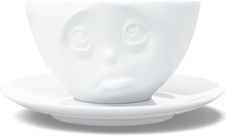 Tassen Oh Please Face Coffee Cup & Saucer